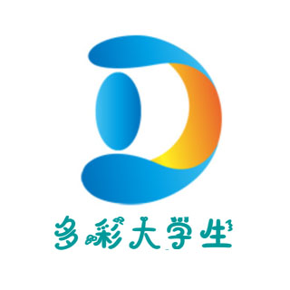 多彩大學生logo